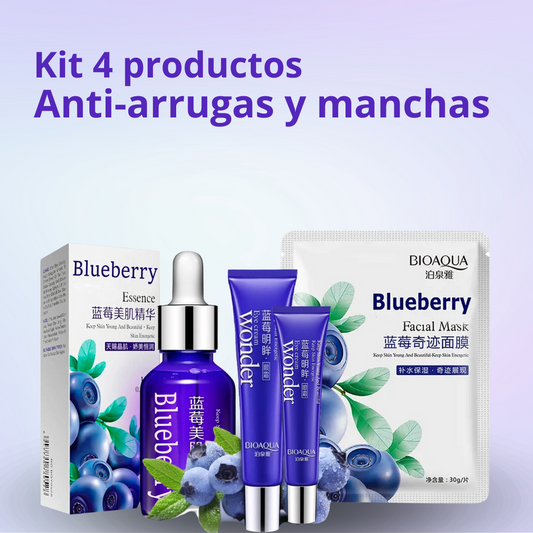KIT BLUEBERRY ANTI-ARRUGAS Y MANCHAS
